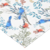 Mooie Waterverf vogels en oliepatroon Tafelkleed (Gekanteld)