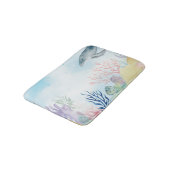 Mooie waterverf zee leven badmat (Gekanteld)