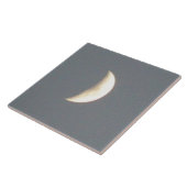 Mooie Waxing Crescent Moon in Dusk Tile Tegeltje (Zijkant)
