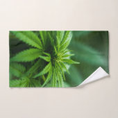 Mooie weed bad handdoek (Handdoek)