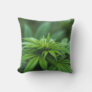 Mooie weed buitenkussen