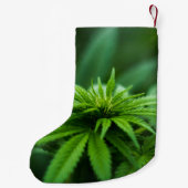Mooie weed kleine kerstsok (Achterkant)