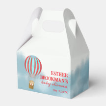 Mooie Welp Vliegt Over de Wolken Baby Shower