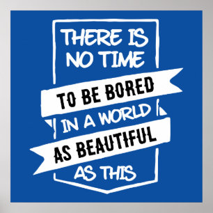 Mooie wereld poster