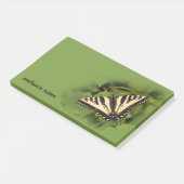 Mooie Westerne tijger Swallowtail Butterfly Post-it® Notes (Schuin)
