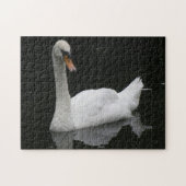 Mooie White Swan Puzzle Legpuzzel (Horizontaal)