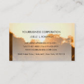 Mooie wijnbouw bij Dawn Elegant Vineyard Winery Visitekaartje (Achterkant)