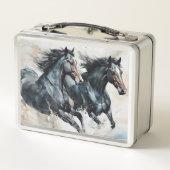 Mooie Wild Horses lunchbox (Achterkant)