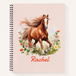 Mooie wilde paarden notitieboek