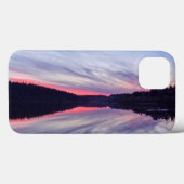 Mooie Wilderness Sunset over Lake Foto Case-Mate iPhone Case (Achterkant (horizontaal))