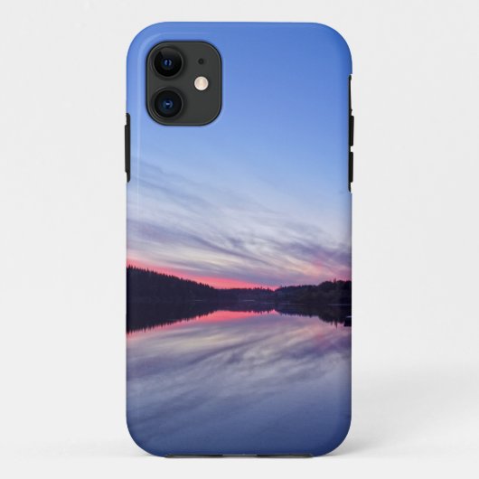 Mooie Wilderness Sunset over Lake Foto Case-Mate iPhone Case (Achterkant)