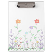 Mooie Wildflower Klembord (Voorkant)