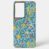 Mooie William Morris Floral Samsung Galaxy Hoesjes