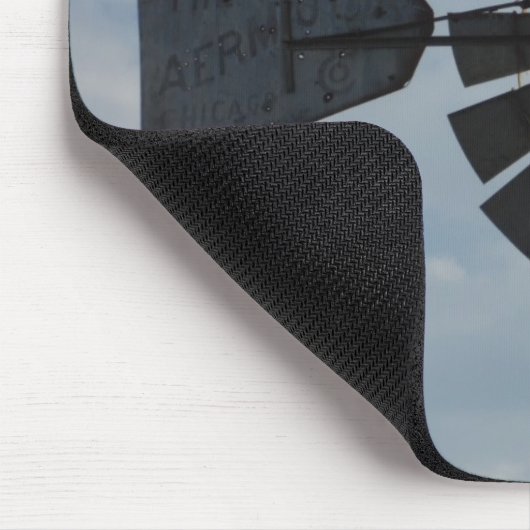 Mooie windmolenmousepad muismat (Hoek)