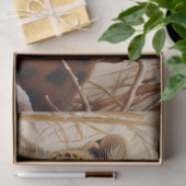 Mooie Winter Leopards Decoupage Tissue Papier (Geschenk)