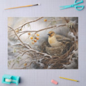 Mooie Winter Vogel Decoupage Tissue Paper Tissuepapier (Craft)