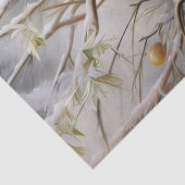 Mooie Winter Vogel Decoupage Tissue Paper Tissuepapier (Detail)