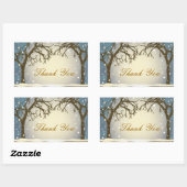 Mooie winterbomen dank je Stickers (Vel)