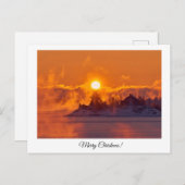 Mooie winterlandschapskaart briefkaart (Voorkant / Achterkant)