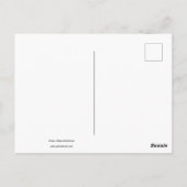 Mooie winterlandschapskaart briefkaart (Achterkant)