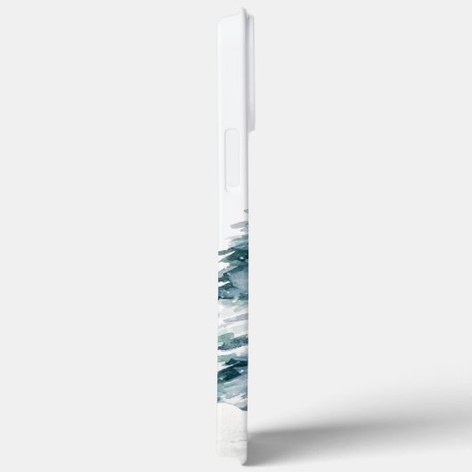 Mooie wintersneeuwkerstboom Case-Mate iPhone case (Achterkant / Rechts)