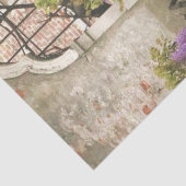 Mooie Wisteria overhandiging Gothic Window Tissuepapier (Detail)