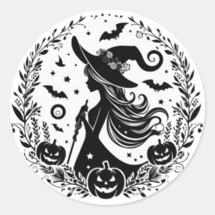 Mooie witch stickers