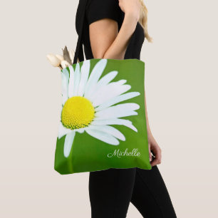 Mooie Witte Daisy, persoonlijk Draagtas