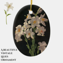 Mooie , witte Lily-bloemen op zwart