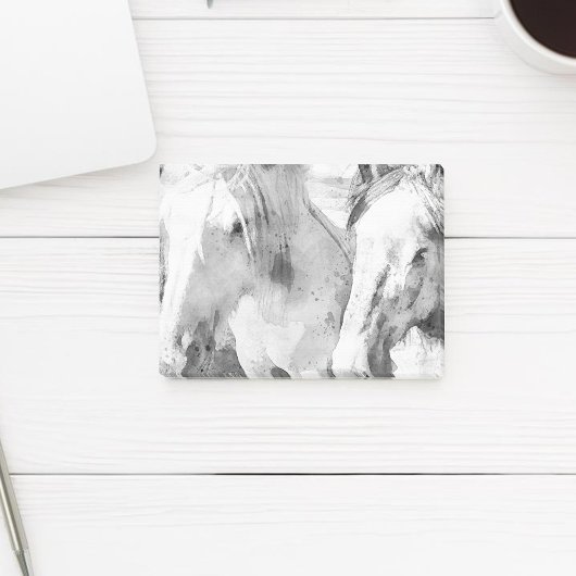 Mooie Witte Paard Post-it® Notes