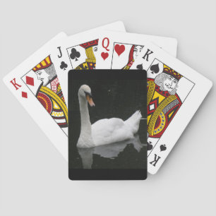 Mooie witte ronde speelkaarten