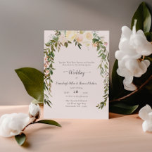 Mooie Witte Rozen Bloemige Bruiloft
