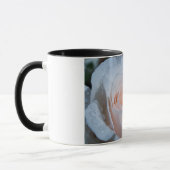 Mooie witte rozen mok (Links)