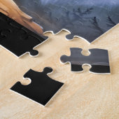 mooie witte wolven puzzel legpuzzel (Zijkant)