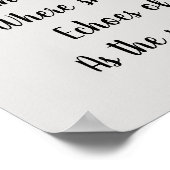 Mooie Wolf hoofd en gedicht Poster (Hoek)