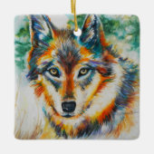 Mooie Wolf Ornament (Voorkant)