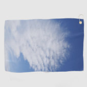 Mooie wolk golfhanddoek (Horizontaal)