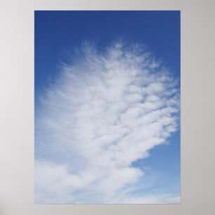 Mooie wolk poster