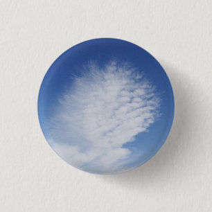 Mooie wolk ronde button 3,2 cm