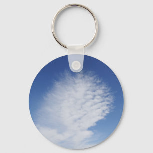 Mooie wolk sleutelhanger