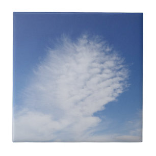 Mooie wolk tegeltje