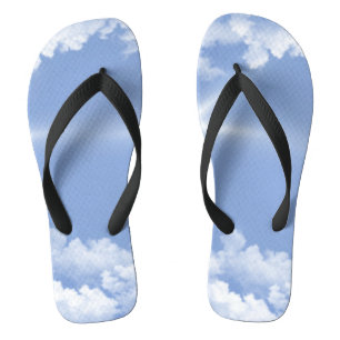 Mooie wolken teenslippers