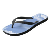 Mooie wolken teenslippers (Schuin)