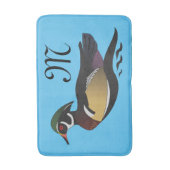 Mooie Wood Duck zwemmen Badmat (Voorkant Verticaal)