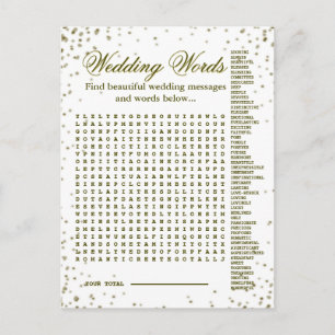 Mooie woorden voor weddenschappen aankondigingskaart