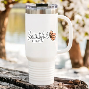 Mooie Word-laptop   Afgesneden Sticker