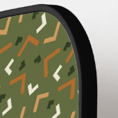 Mooie Workout Green Pro Pickleball Paddle (Links Detail)