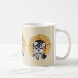 Mooie Yorkie-hond Koffiemok