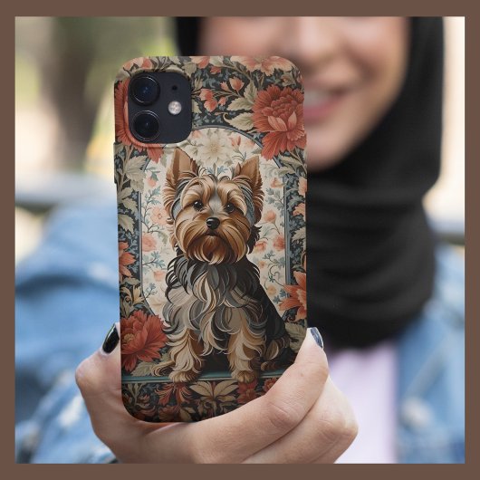 Mooie Yorkie | Yorkshire Terrier Portret Case-Mate iPhone Case
