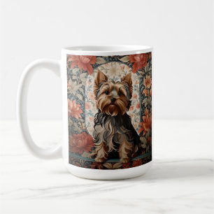 Mooie Yorkie   Yorkshire Terrier Portret Koffiemok